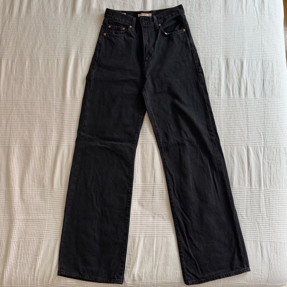 levis ribcage wide leg